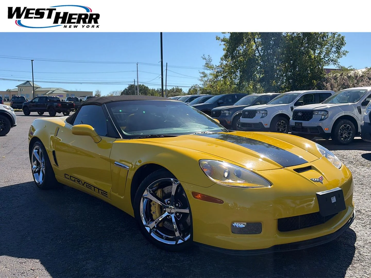 Used 2012 Velocity Yellow Tinted Clearcoat Chevrolet Z16 Grand Sport w/3LT image 1