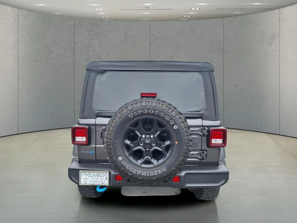 Used 2023 Crystal Metallic Jeep Willys 4xe image 4