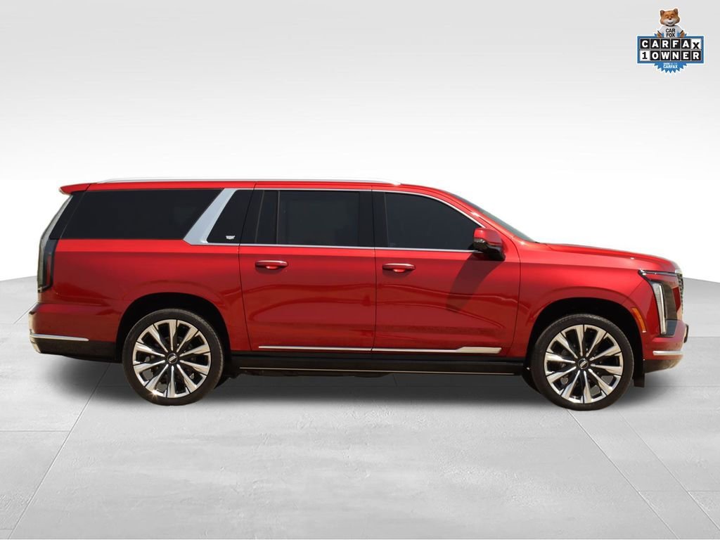 Used 2025 Radiant Red Tintcoat Cadillac Premium Luxury image 8