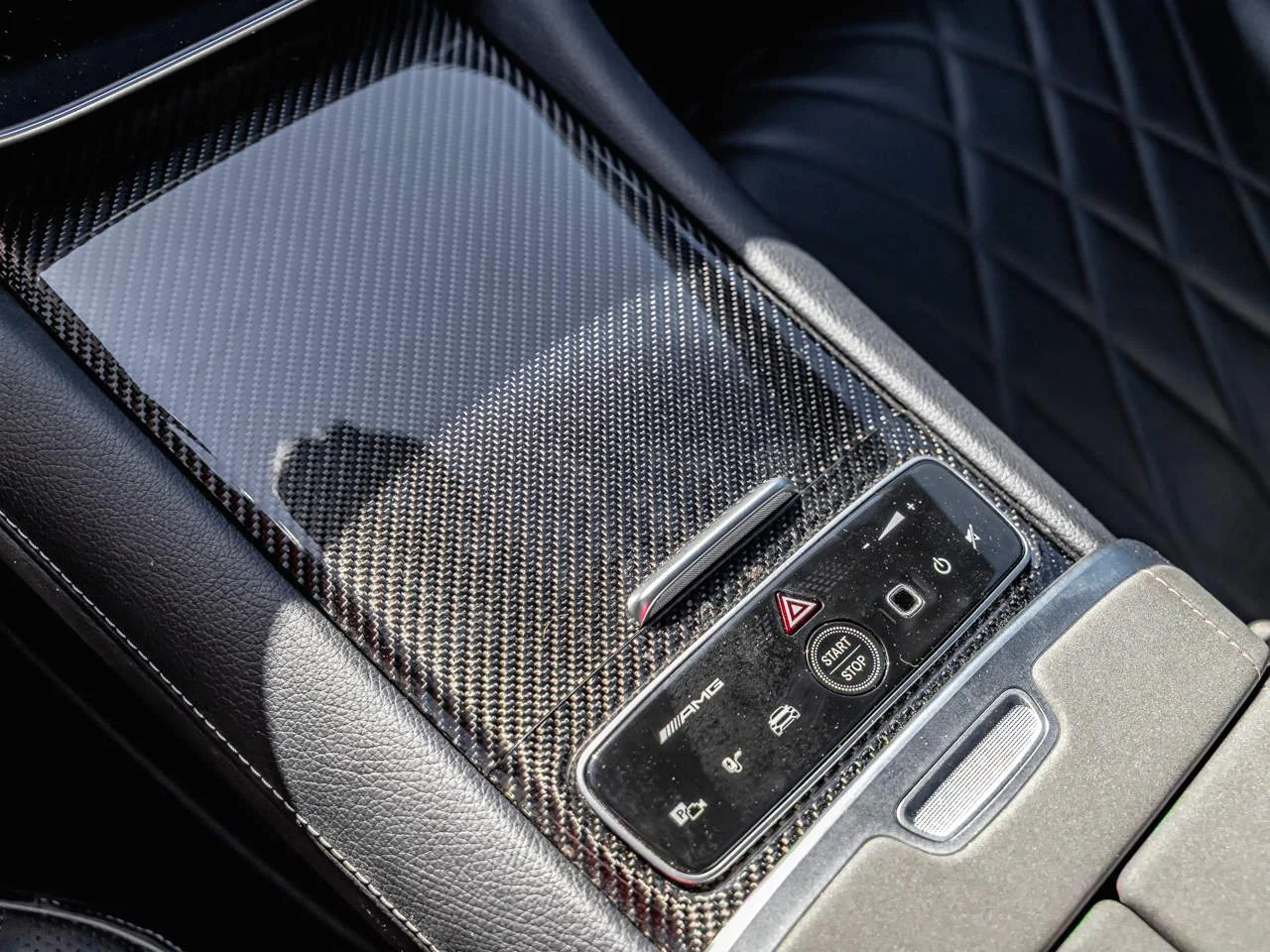 Used 2022 Obsidian Black Metallic Mercedes-Benz AMG® EQS image 29