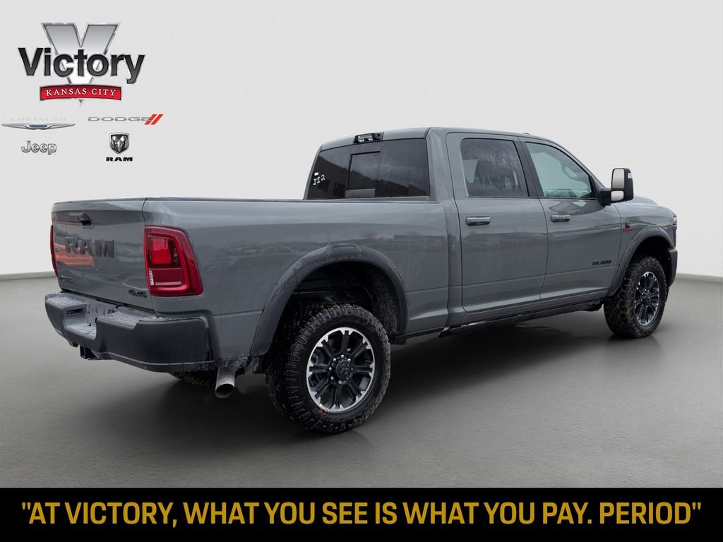 New 2026 Ceramic Gray Clear-Coat Exterior Paint RAM Rebel image 7
