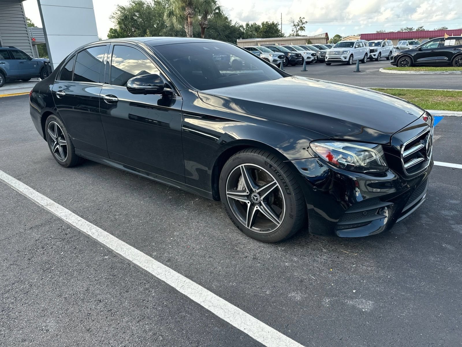 Used 2018 Black Mercedes-Benz E 300 image 2