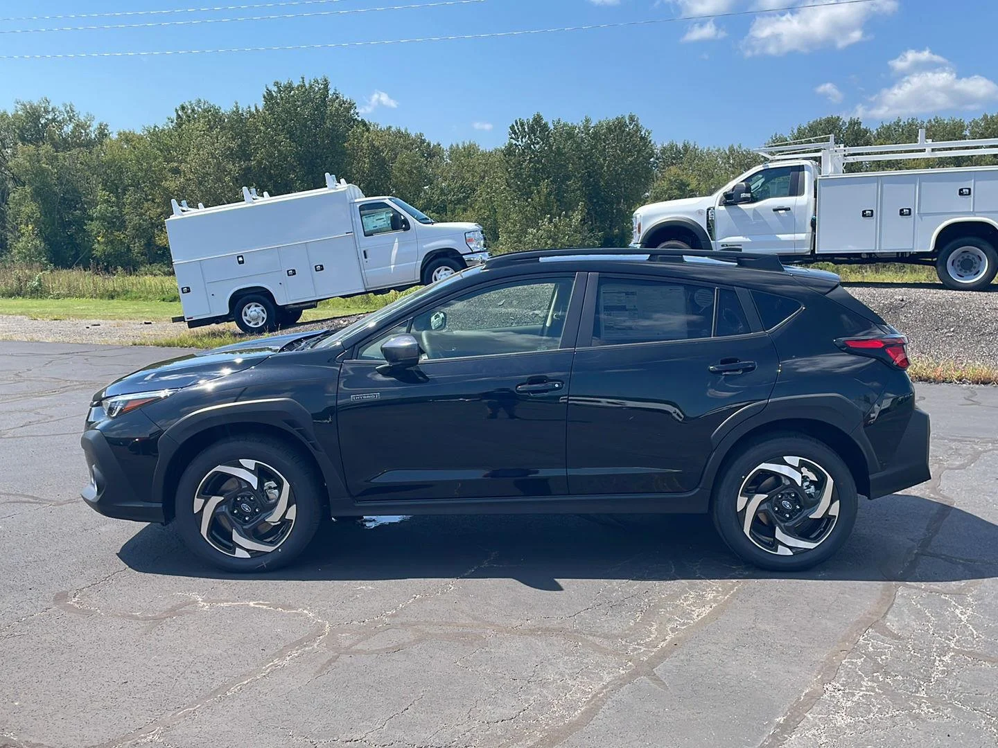 New 2026 Crystal Black Silica Subaru Limited Hybrid image 2