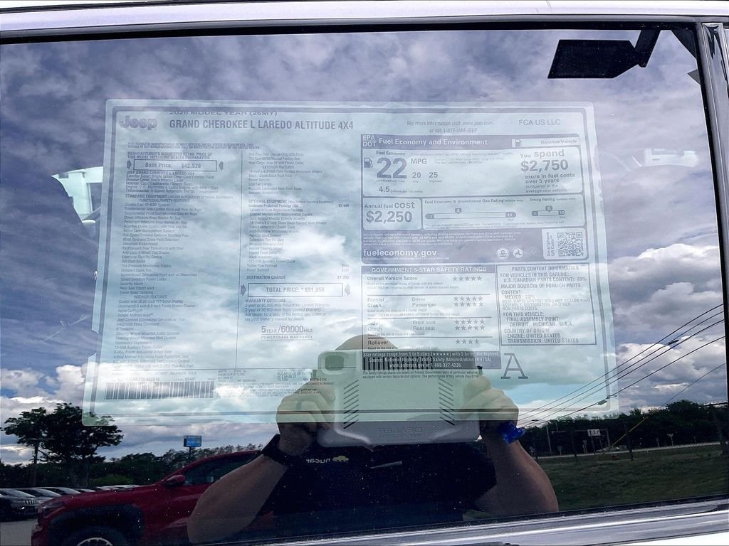New 2026 Bright White Clearcoat Jeep Laredo image 16