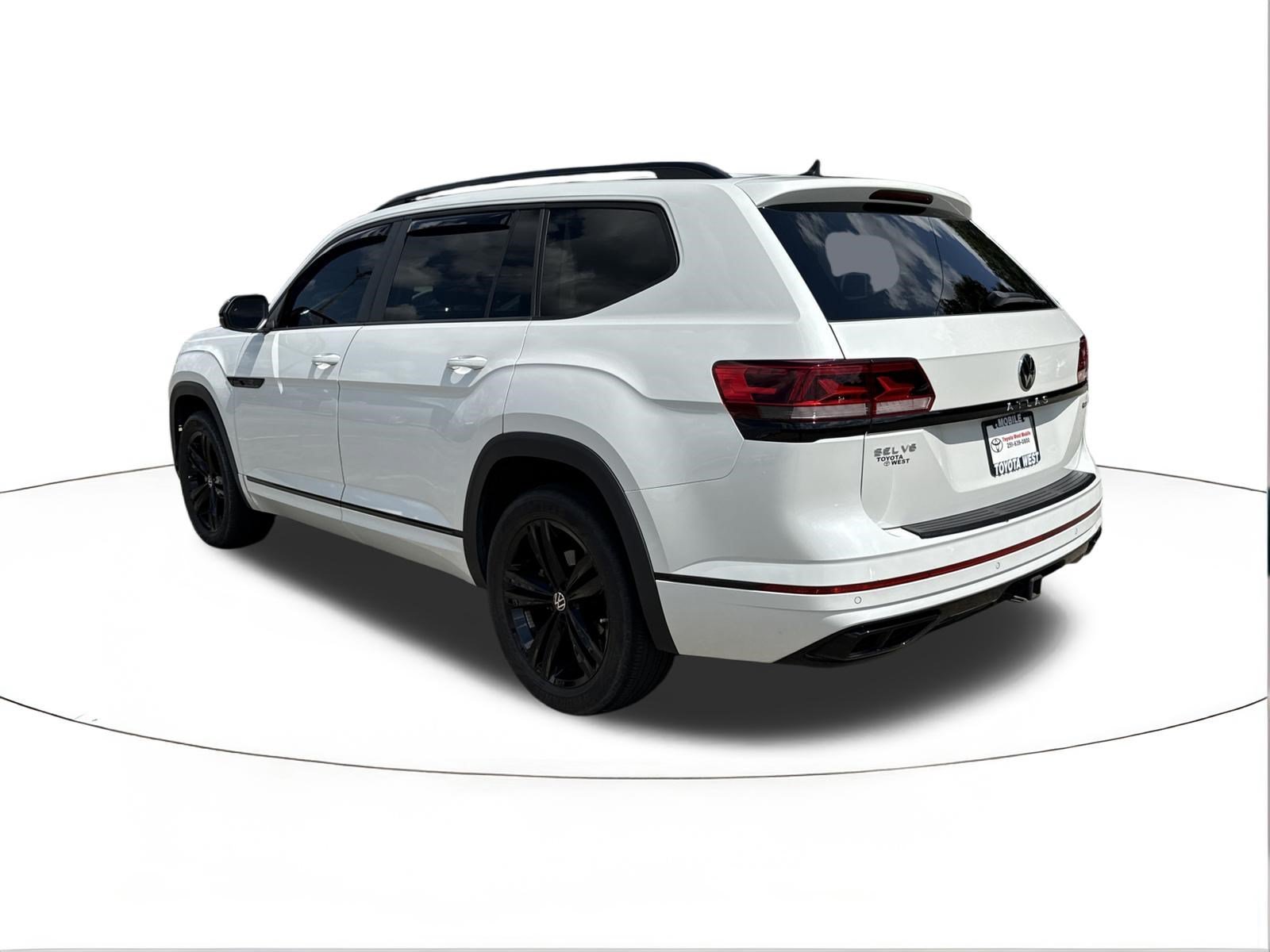 Used 2023 Pure White Volkswagen 3.6L V6 SEL R-Line Black image 5