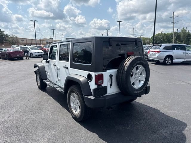 Certified Used 2017 White Jeep Unlimited Sport image 3