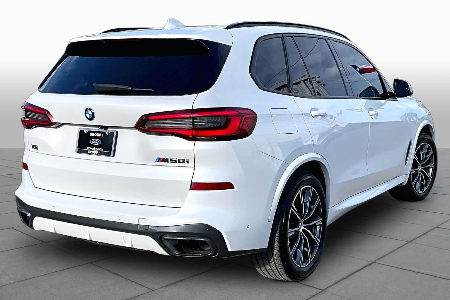 Used 2020 Mineral White Metallic BMW M50i image 7