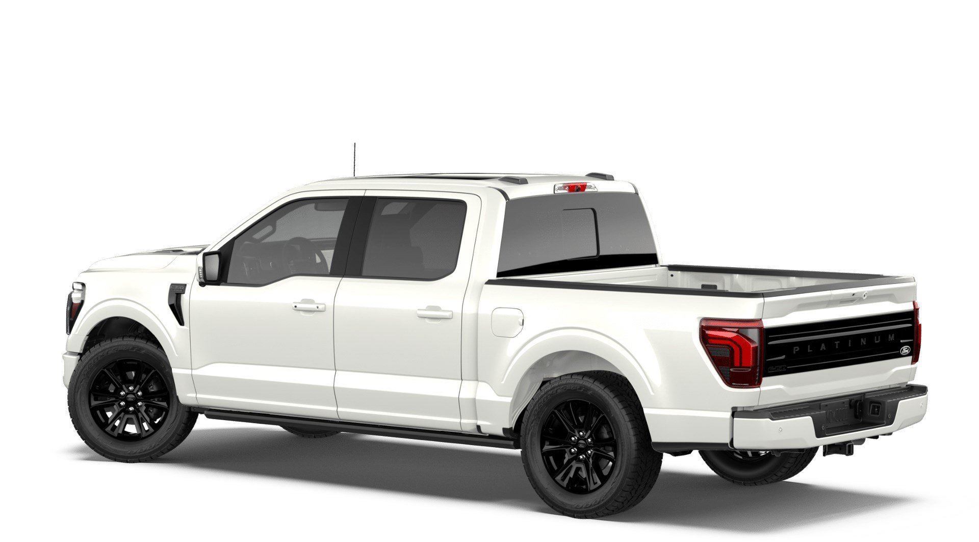 New 2026 Star White Metallic Tri-Coat Ford Platinum image 2