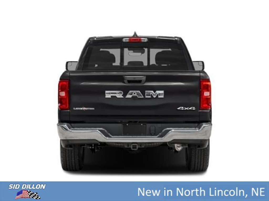 New 2026 Diamond Black Crystal Pearl-Coat Exterior Paint RAM Big Horn Crew Cab 4x4 5