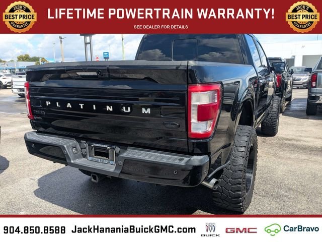 Used 2021 Black Ford Platinum image 4