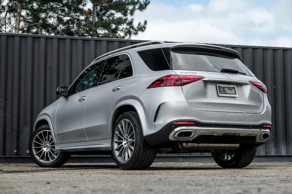 Certified Used 2026 Cirrus Silver Metallic Mercedes-Benz GLE 350 image 2