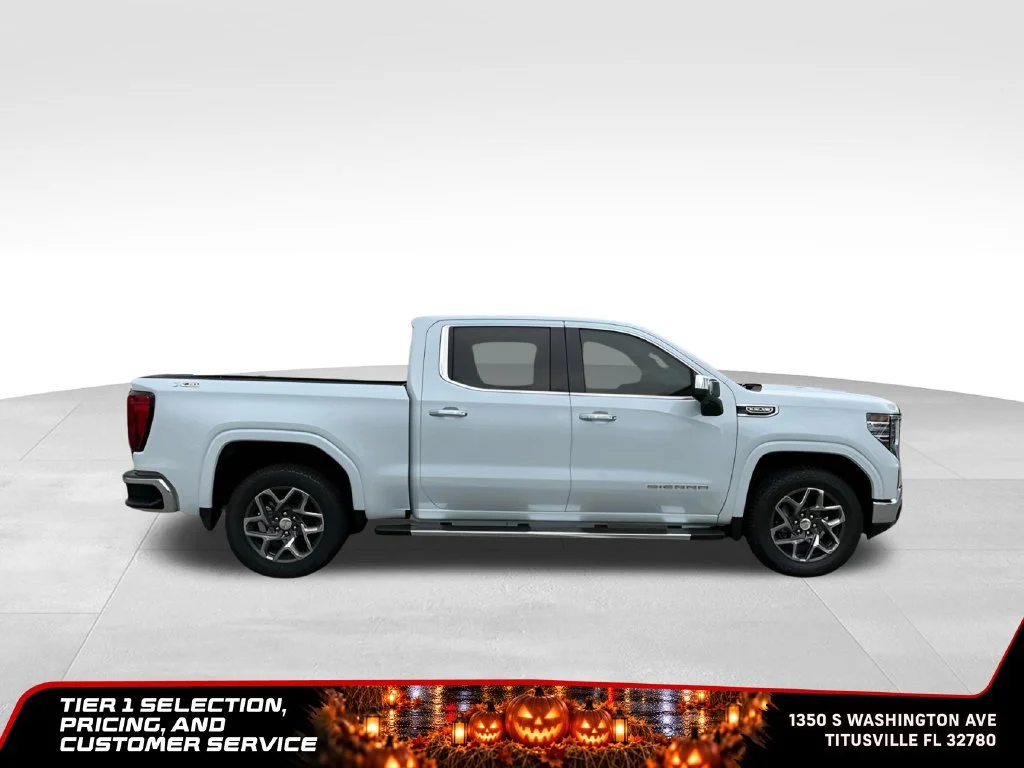 New 2026 Glacier White Tricoat GMC SLT image 10