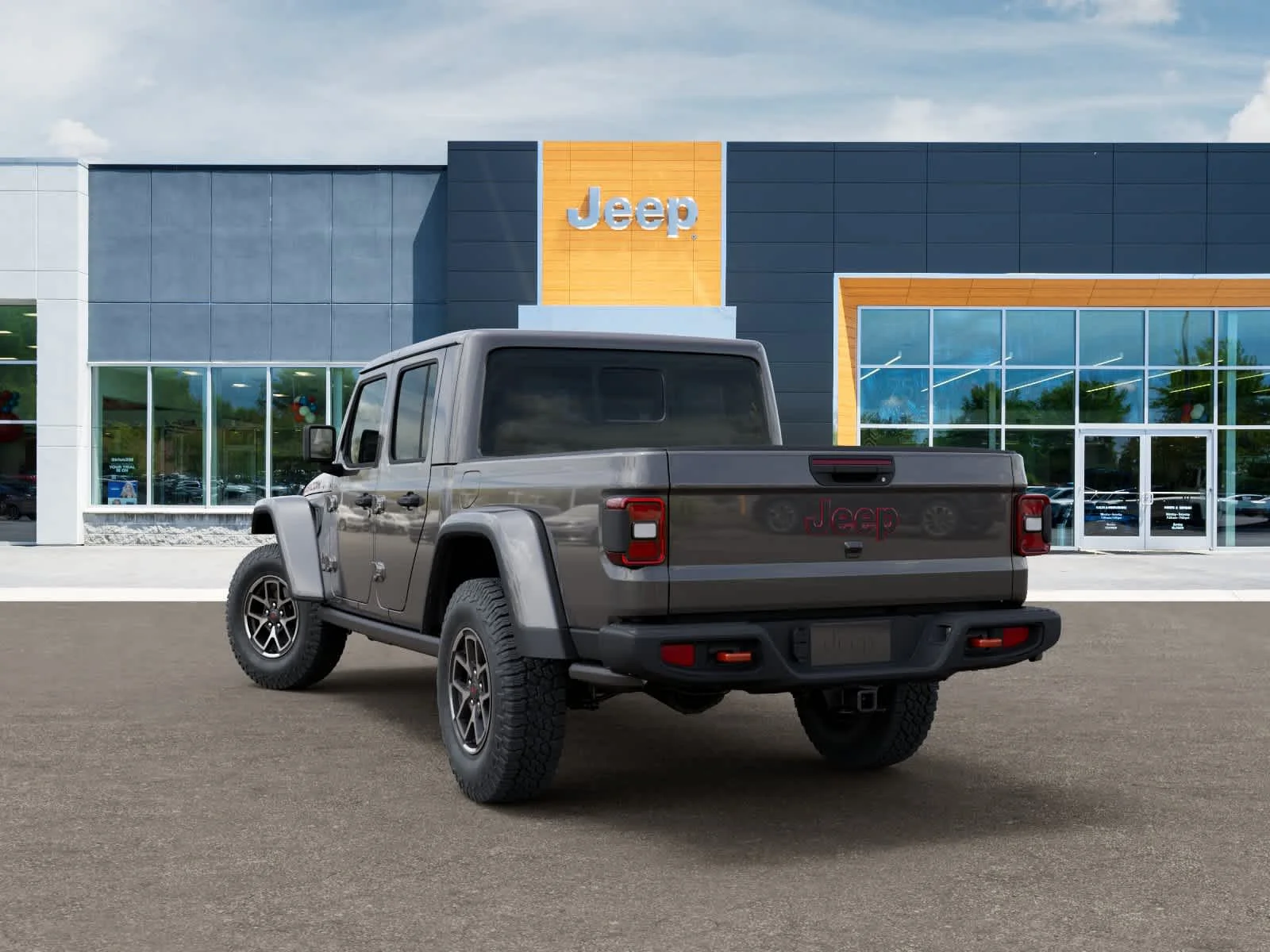 New 2026 Granite Crystal Metallic Clearcoat Jeep Rubicon image 3