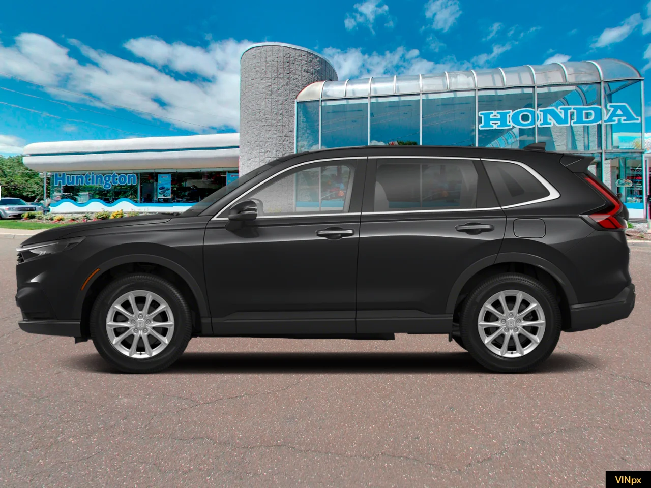 New 2026 Crystal Black Pearl Honda EX AWD image 3