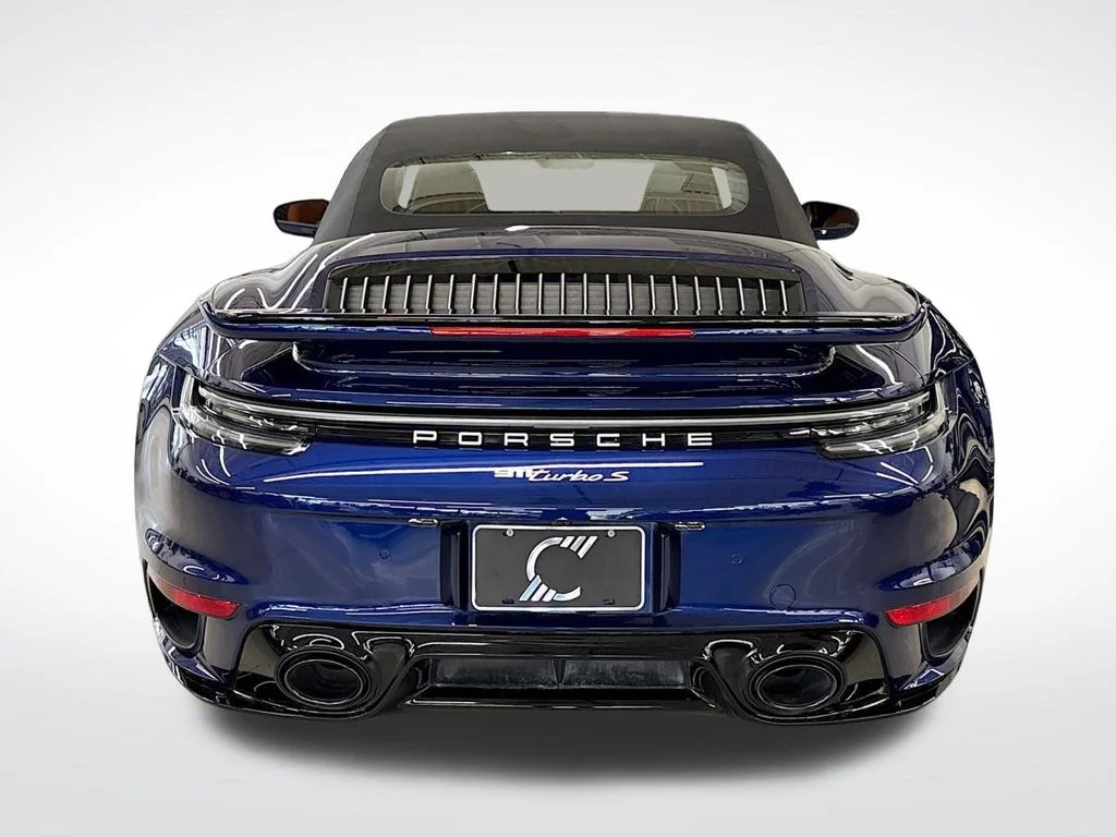 Used 2023 Blue Porsche Turbo S image 4