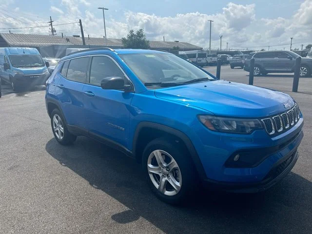 Certified Used 2023 Blue Jeep Latitude image 11