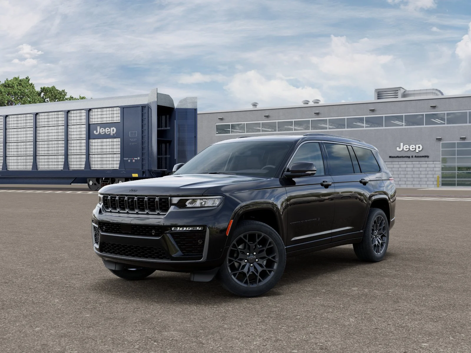 New 2027 High-Gloss Black Paint Jeep Summit image 1