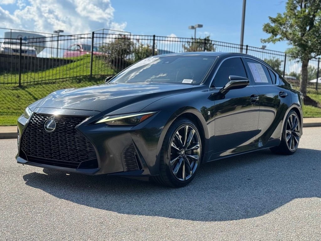 Certified Used 2021 GRAPHITE BLACK GF. Lexus 350 F SPORT image 13