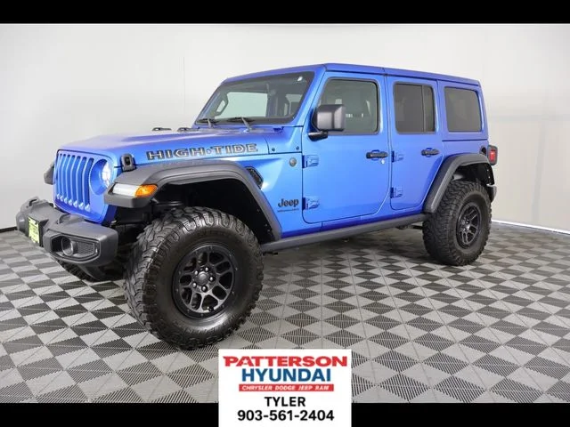 Used 2023 Blue Jeep High Tide image 1