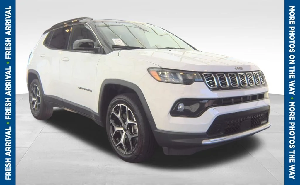 Certified Used 2025 White Jeep Limited image 1