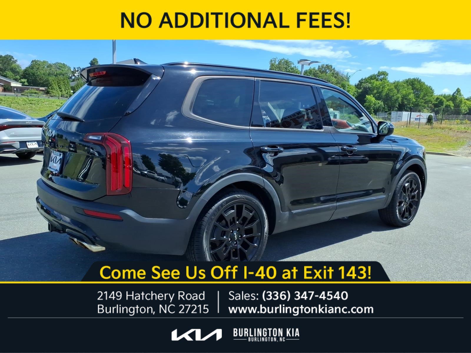 Certified Used 2022 Ebony Black Kia EX image 26