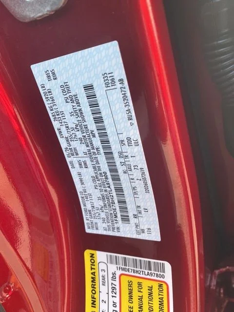 New 2026 Ruby Red Metallic Tinted Clearcoat Ford Big Bend® image 38