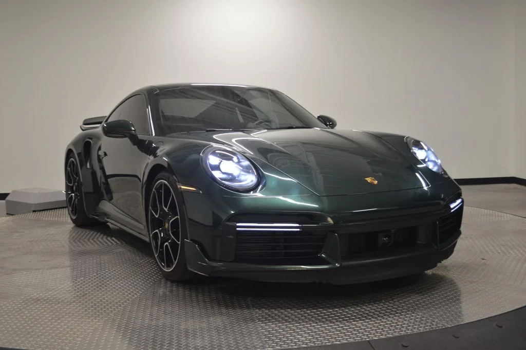 Used 2025 Gentian Blue Metallic Porsche Turbo S image 9