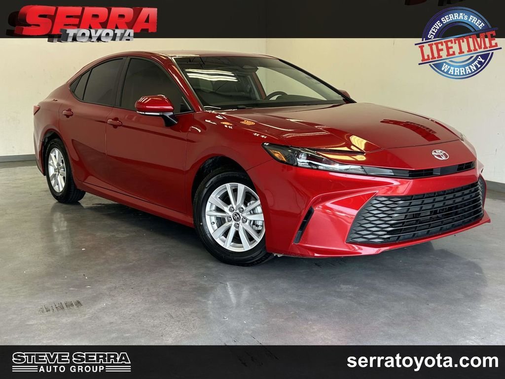Used 2025 Red Toyota LE image 1