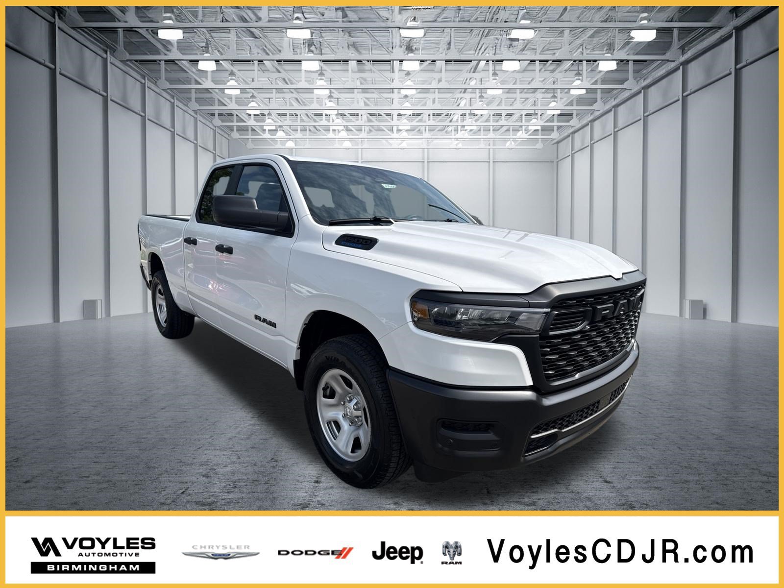 New 2026 Bright White Clearcoat RAM Tradesman image 1