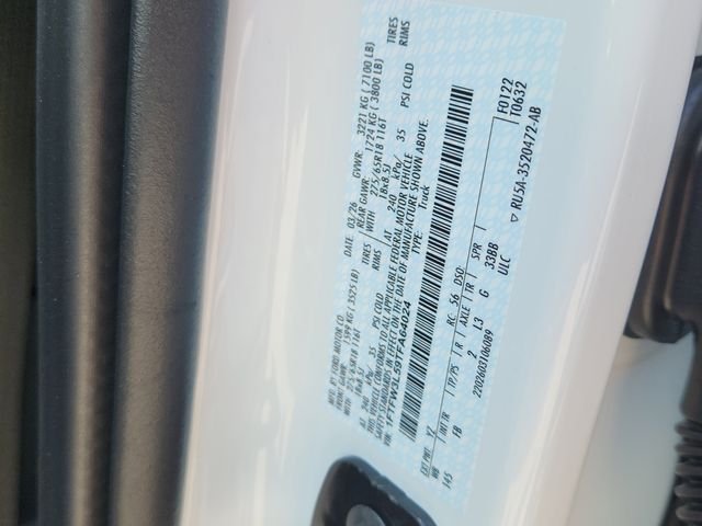 New 2026 Oxford White Ford XLT image 13
