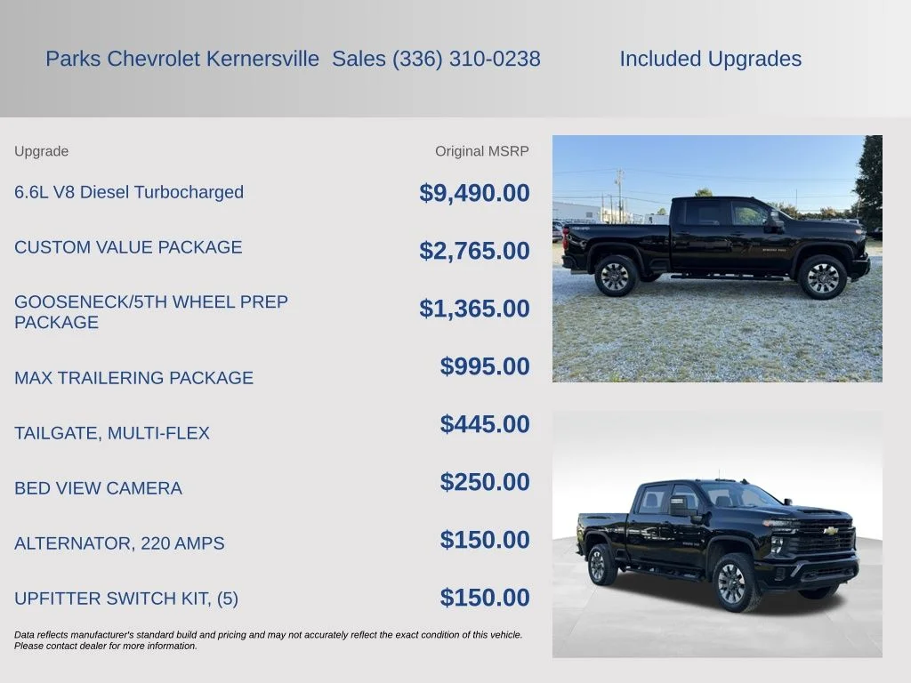 Used 2024 Black Chevrolet Custom image 4