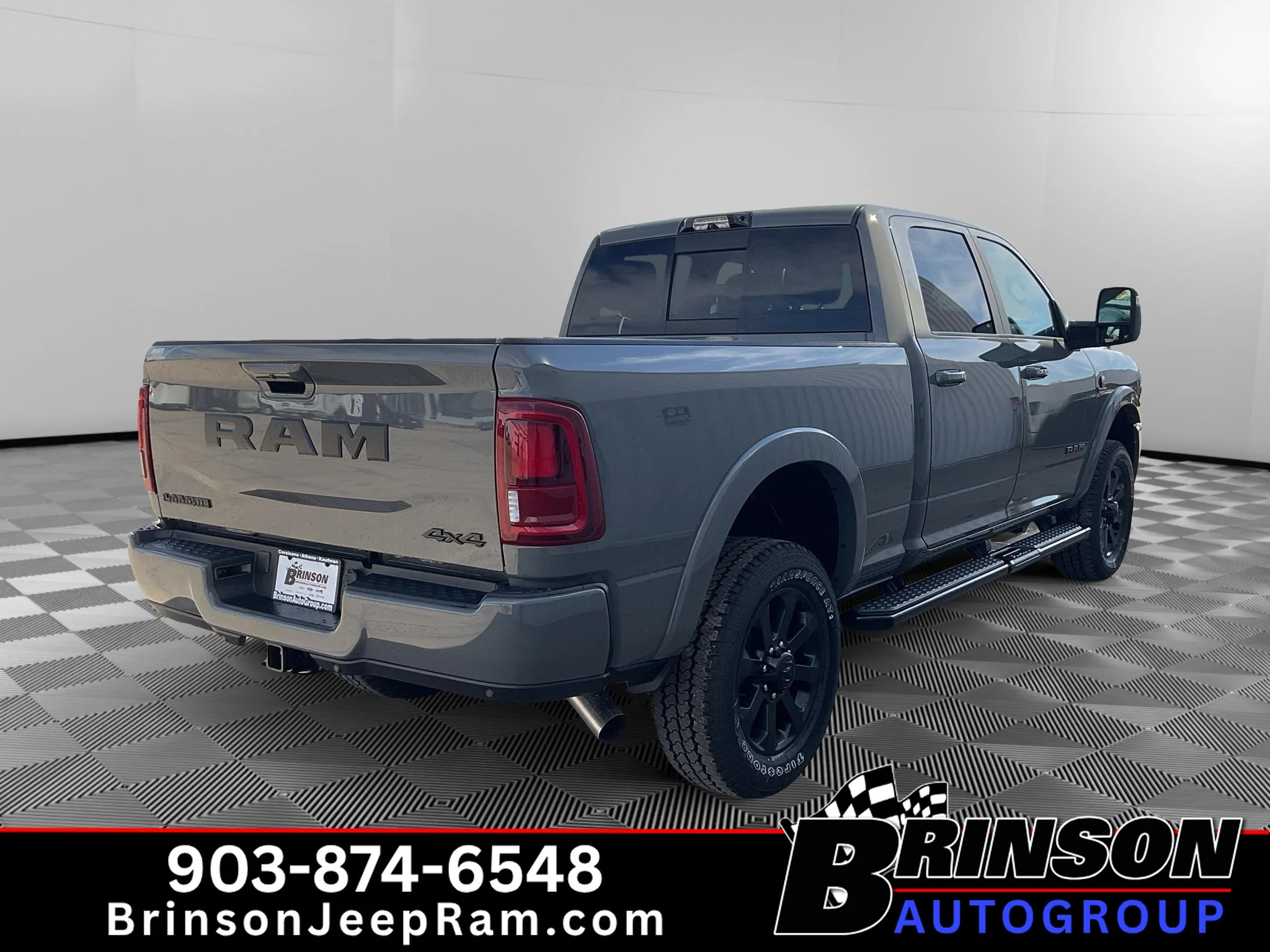 New 2027 Ceramic Gray Clear-Coat Exterior Paint RAM Laramie image 5