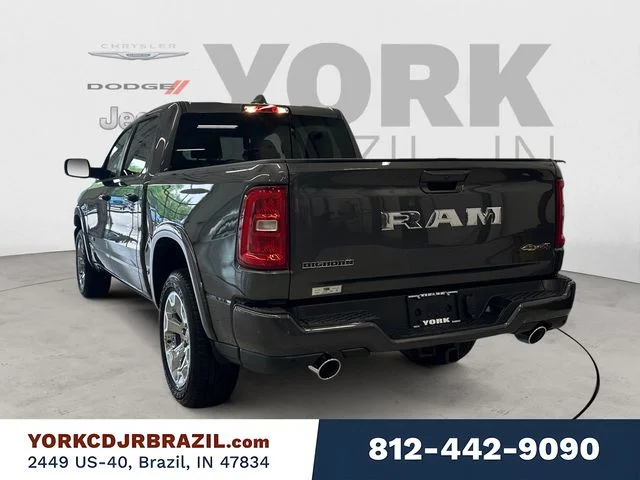 New 2026 Granite Crystal Metallic Clear-Coat Exterior Paint RAM Big Horn/Lone Star image 3