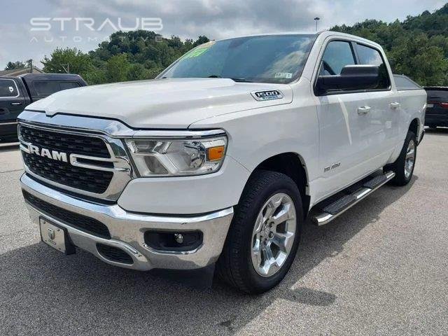 Used 2022 Bright White Clearcoat Ram Big Horn image 5