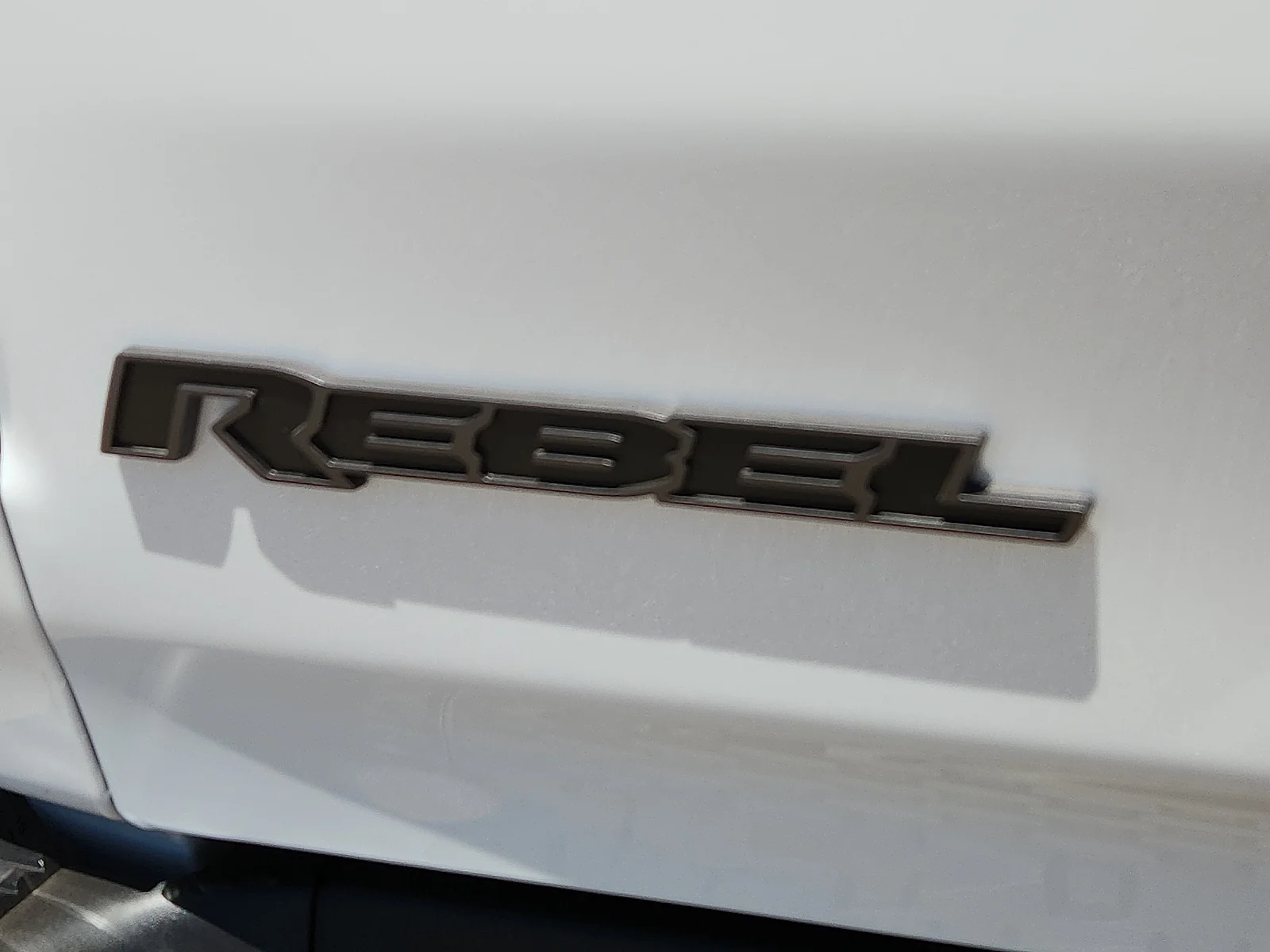 New 2026 Bright White Clear-Coat  Paint Ram REBEL CREW CAB 4X4 5