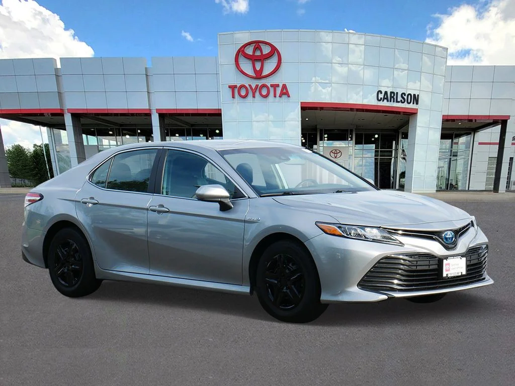 Certified Used 2020 Silver Toyota LE image 2