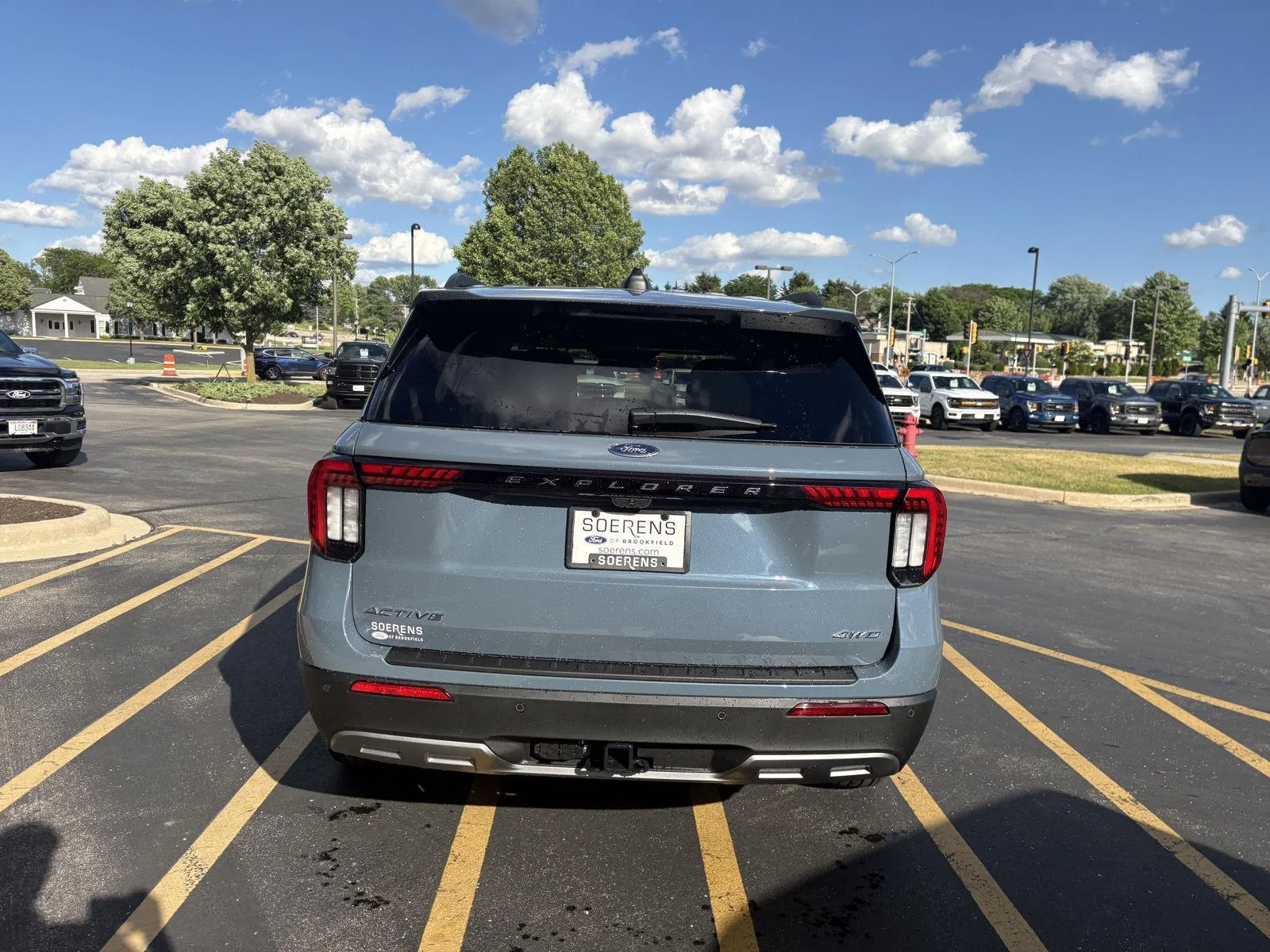 New 2026 Vapor Blue Metallic Ford Active image 5