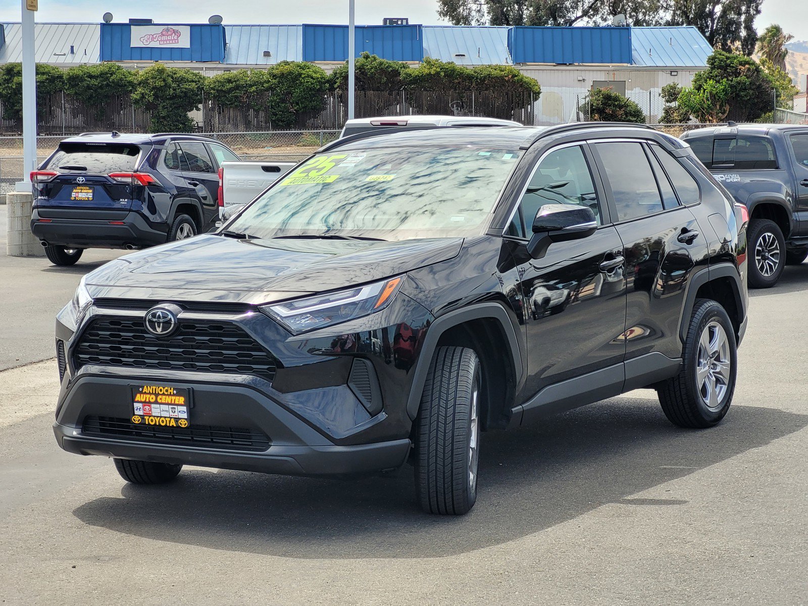 Certified Used 2025 Black Toyota XLE image 8
