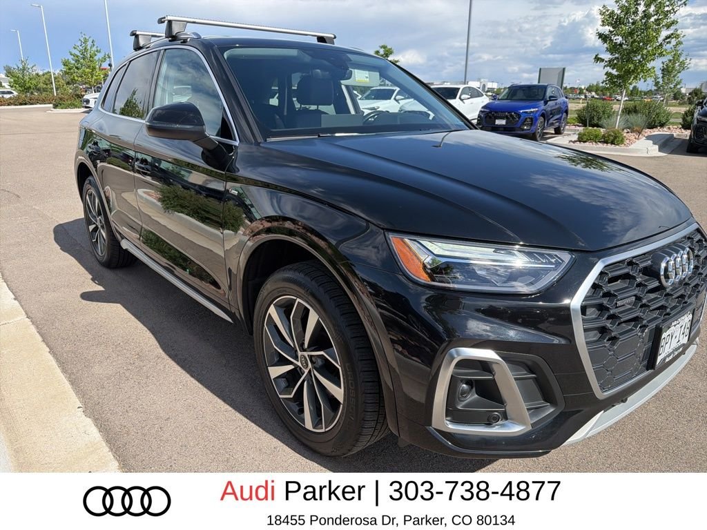 Used 2023 Black Audi 45 S line Premium image 2