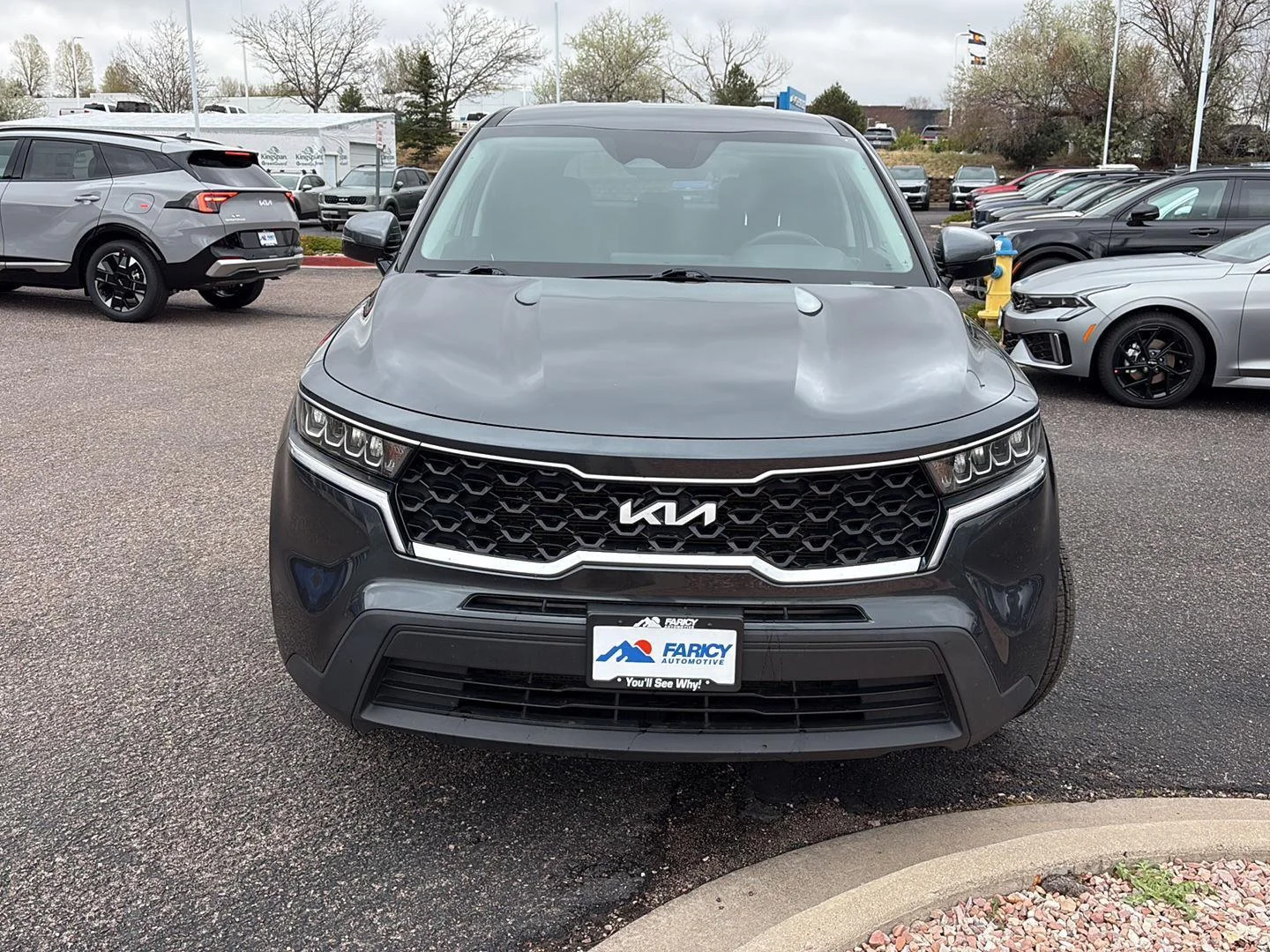 Used 2022 Gravity Gray Kia LX image 2