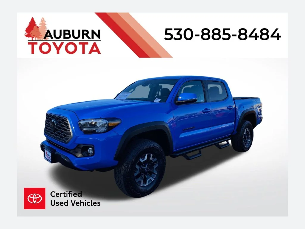 Certified Used 2021 Voodoo Blue Toyota TRD Off-Road image 1