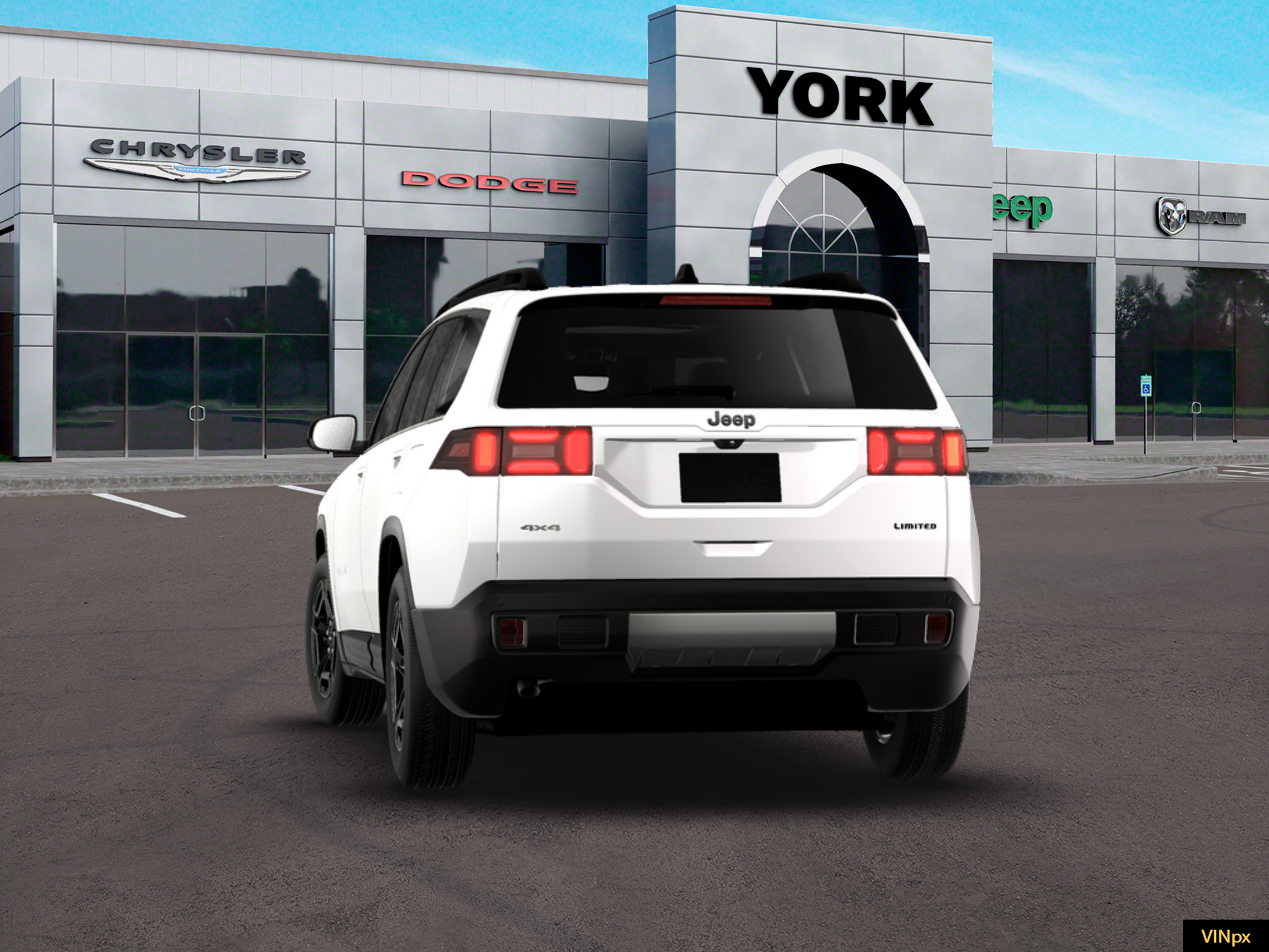 New 2026 Bright White Clearcoat Jeep Limited image 13