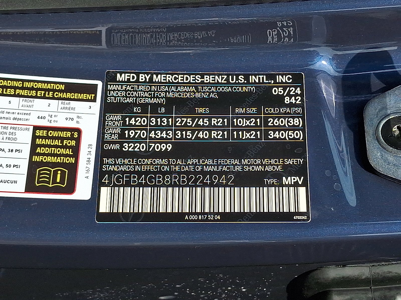 Used 2024 Twilight Blue Metallic Mercedes-Benz GLE 450e Plug-In Hybrid image 28