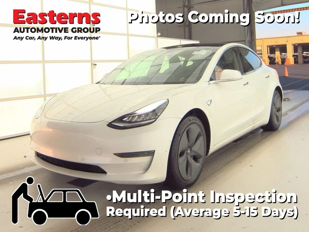 Used 2020 White Tesla Standard image 1