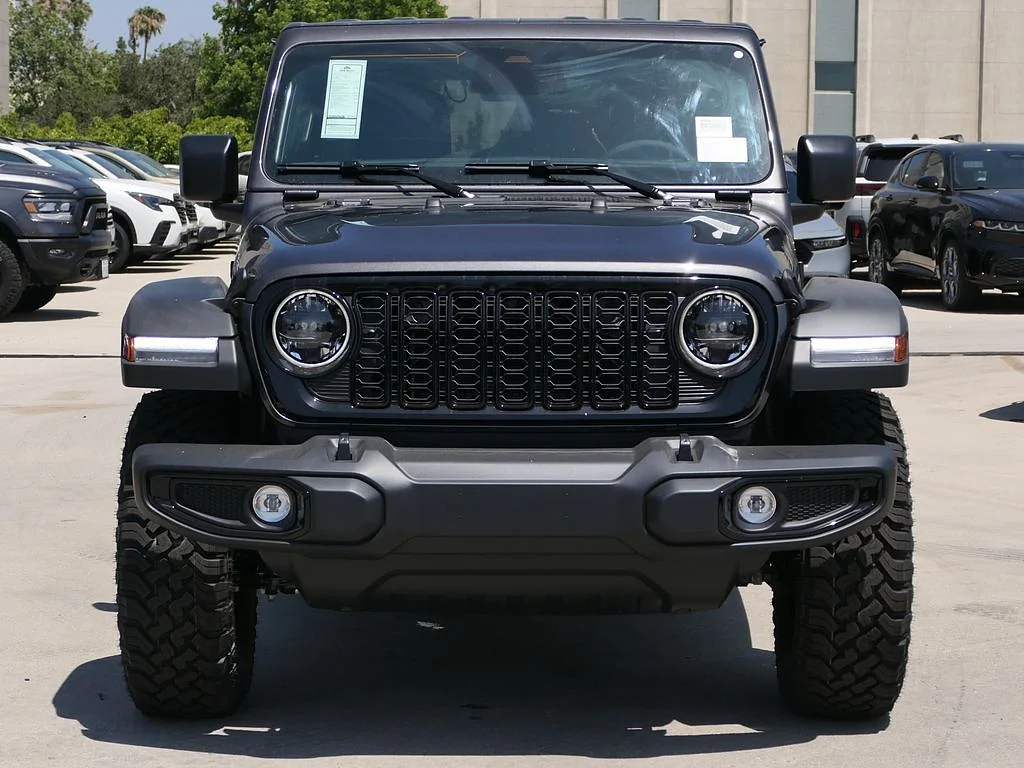 New 2026 Granite Crystal Metallic Clear Coat Jeep 4-Door Willys 4x4 image 6