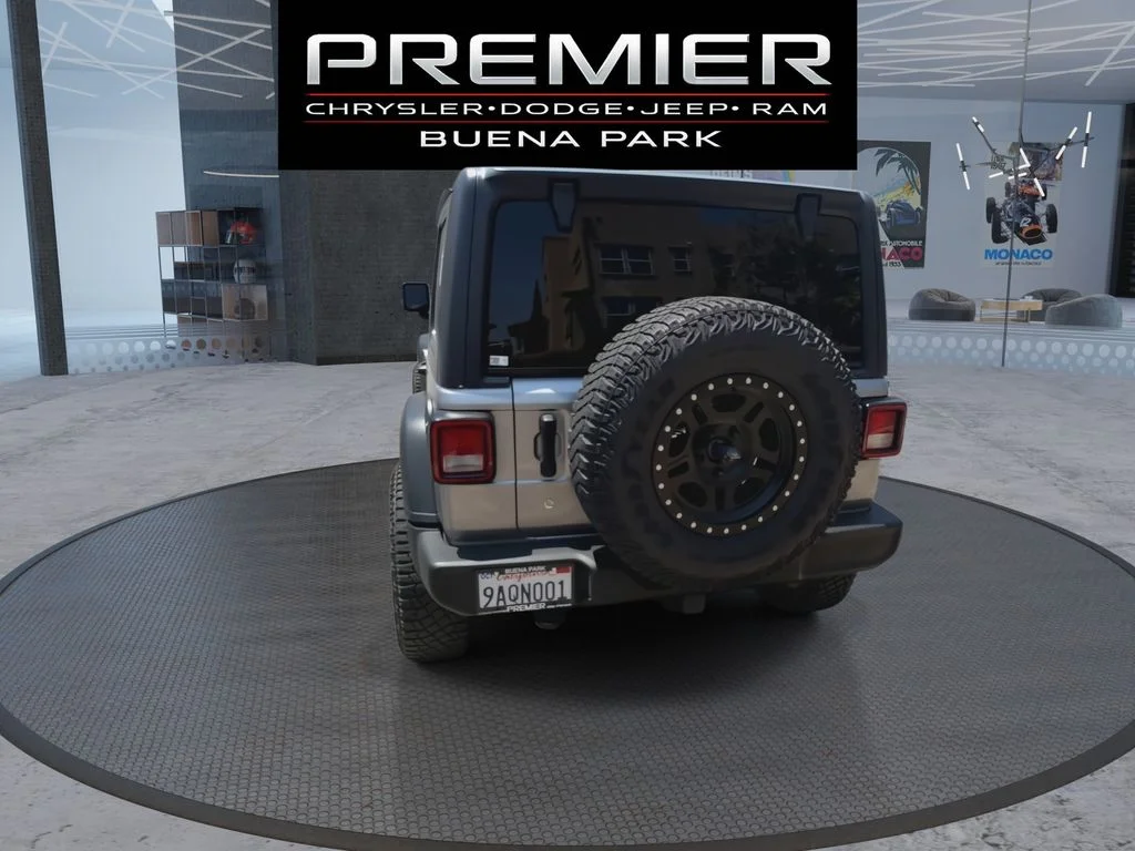 Certified Used 2019 Silver Jeep Unlimited Sport S image 7