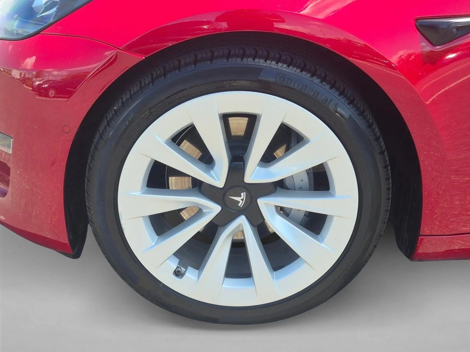 Used 2022 Red Multi-Coat Tesla Long Range image 22