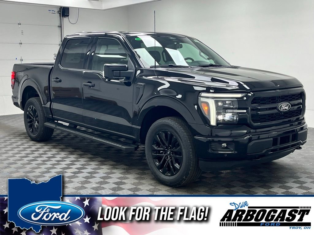New 2026 Black Ford Lariat image 1