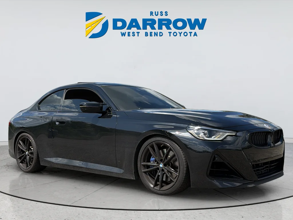 Used 2022 Black BMW M240i xDrive image 7