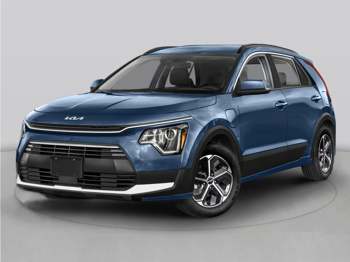 Certified Used 2025 Blue Kia EX image 1